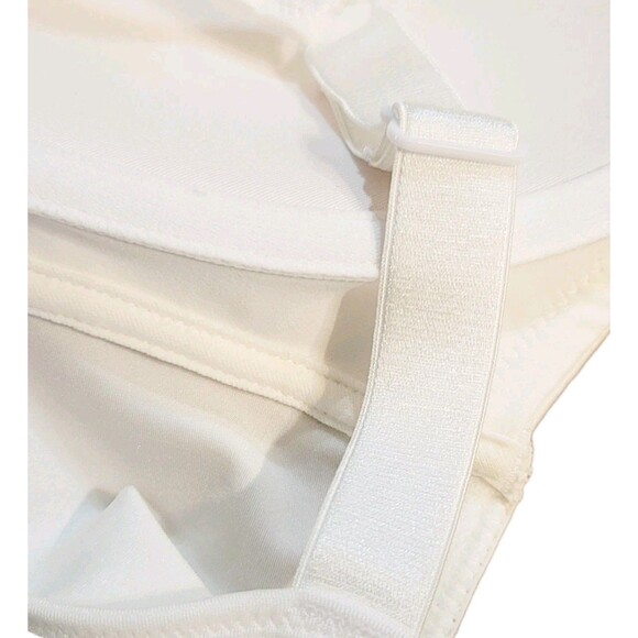 Playtex 40DDD Love My Curves Balconette Underwire Bra 4823 Molded Cups White NWT - Picture 6 of 11